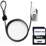 Camouflage Trailcamera Lock + SDXC 64GB