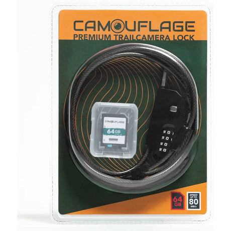 Camouflage Trailcamera Lock + SDXC 64GB - image 2 of 2