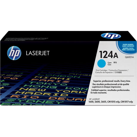 HP 124A Colour LaserJet Cartridge Cyan SC Q6001A