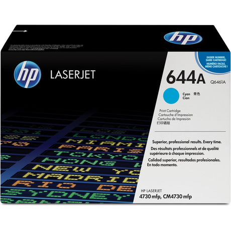 HP 644A Colour LaserJet Cartridge Cyan SC1 Q6461A