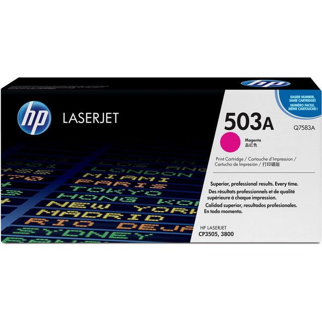 HP 503A Colour LaserJet Cartridge Magenta SC Q7583A