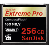 SanDisk CF Extreme Pro 256GB 160MB/Sec