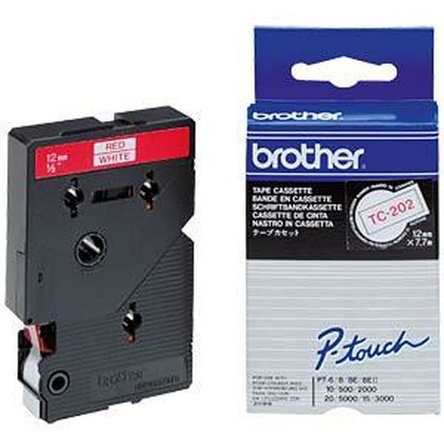 Brother TC202 Tape Cassette 7.7M12mm