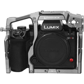 Kondor Blue KB-PS1RII Panasonic LUMIX S1RII Cage w/ Top Handle Space Grey