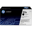 HP 53X LaserJet Cartridge Black SC Q7553X