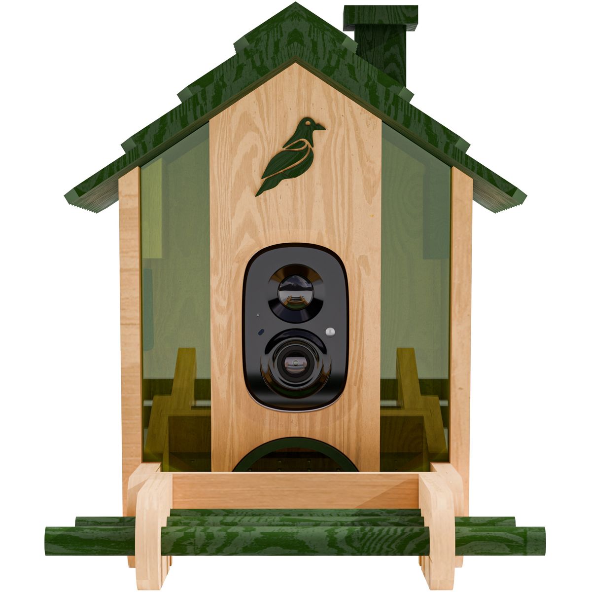Camouflage EZ Birdspot Bird Feeder w/ Built-In AI Camera - image 3 of 5
