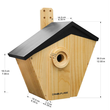 Camouflage EZ Birdbox Bird Nest w/ Built-In AI Camera - image 5 of 5