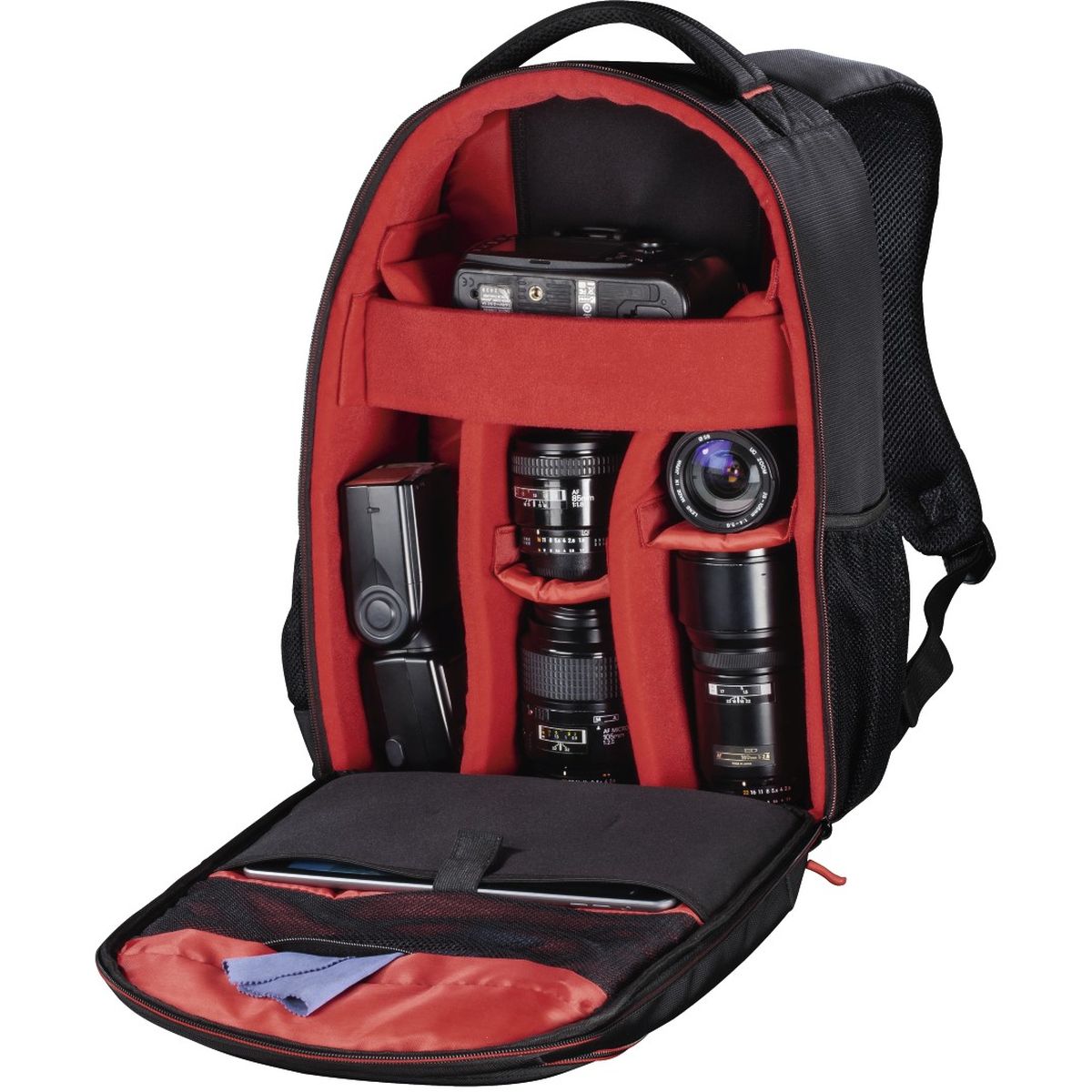Hama Camera-Backpack Miami 190 Black/Red - image 2 of 5