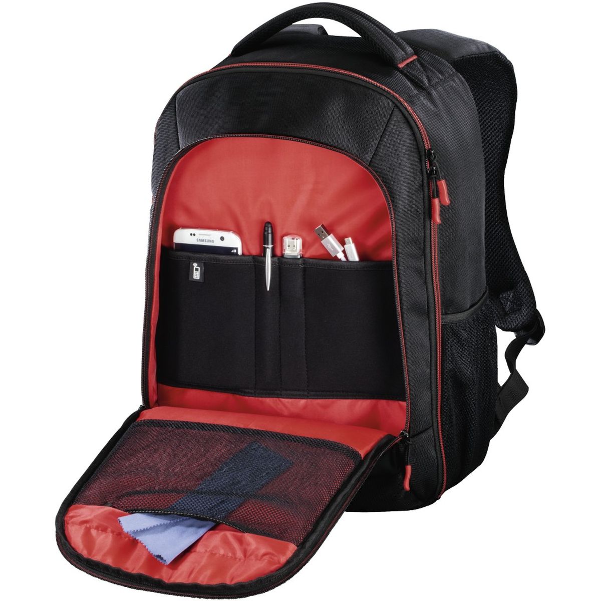 Hama Camera-Backpack Miami 190 Black/Red - image 5 of 5