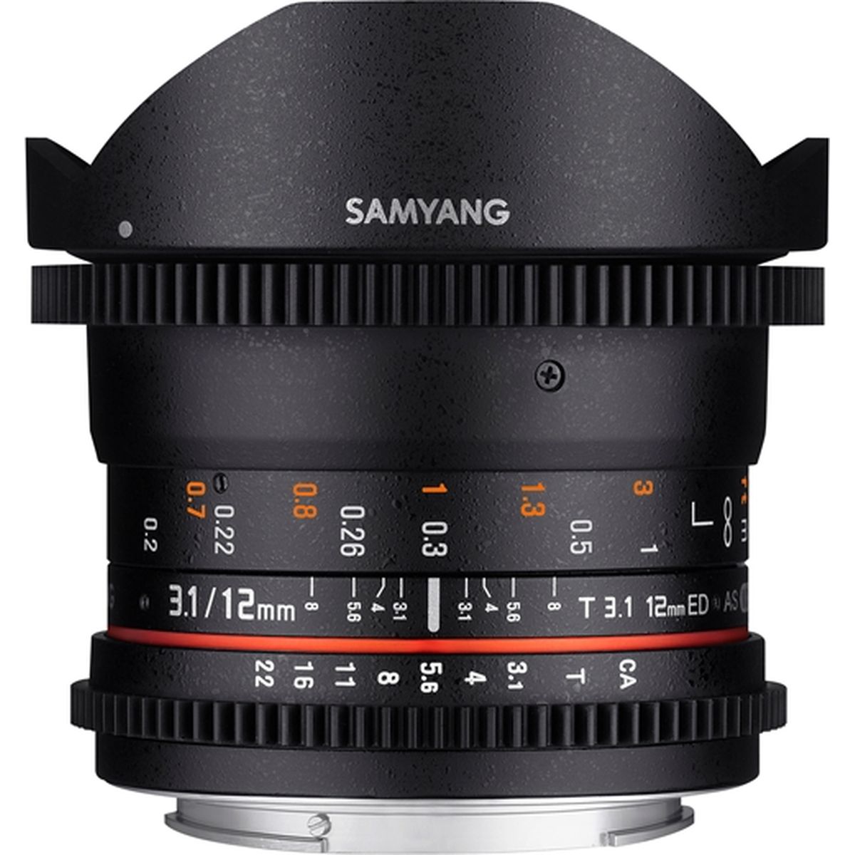 Samyang 12mm T3.1 VDSLR Fisheye Canon - image 2 of 5