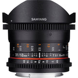 Samyang 12mm T3.1 VDSLR Fisheye Canon - image 2 of 5