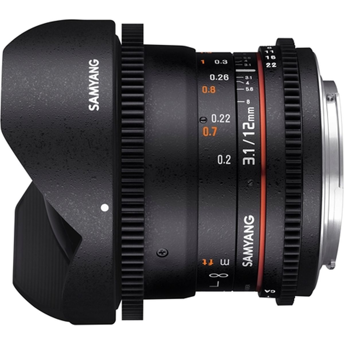 Samyang 12mm T3.1 VDSLR Fisheye Canon - image 5 of 5