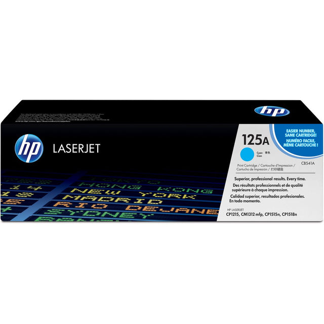 HP 125A Colour LaserJet Cartridge Cyan SC CB541A