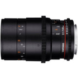Samyang 100mm T3.1 VDSLR Macro Canon M