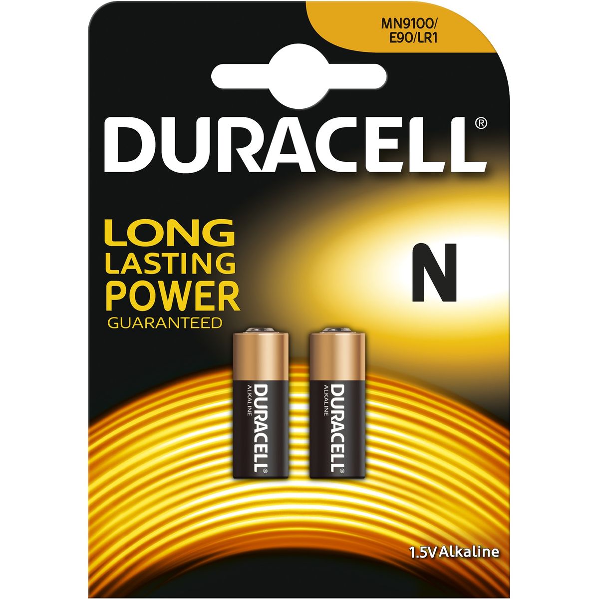 Duracell Battery N MN9100 2-PAK VE=10