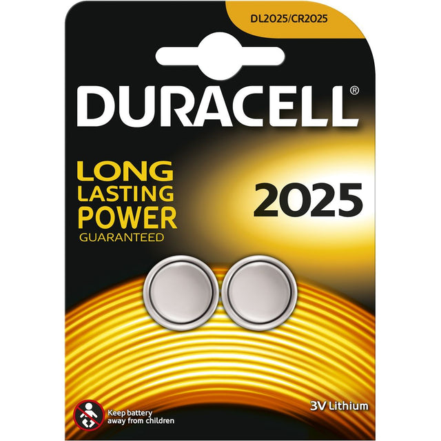 Duracell Battery Lithium 2025 2-PAK VE=10