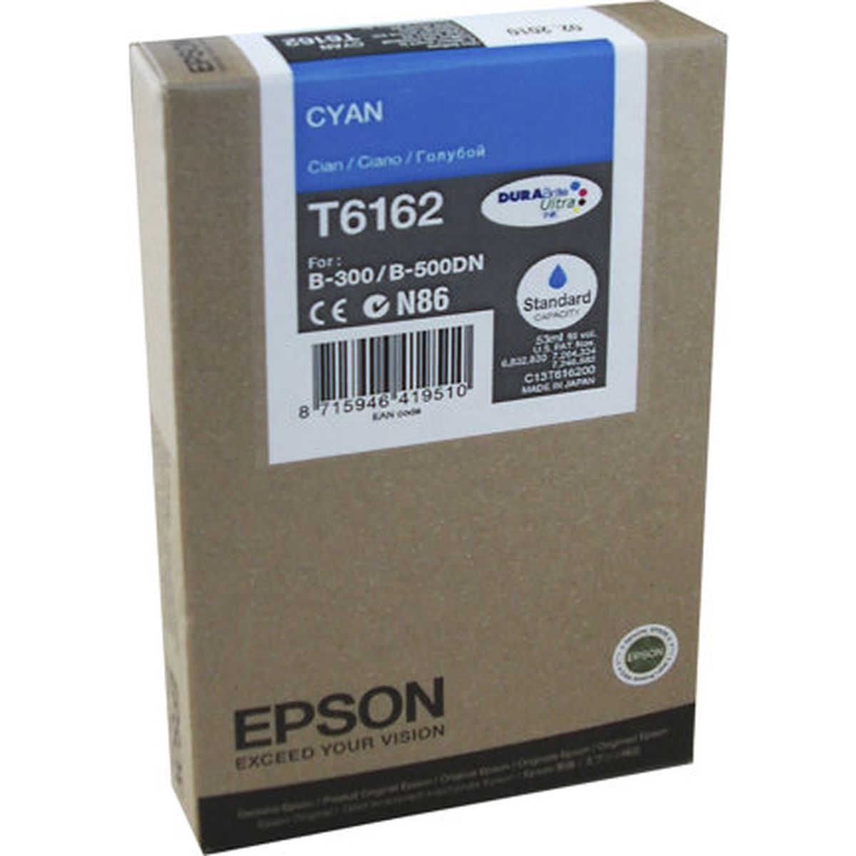 Epson T6162CYAAN SC 53ml 1-pack