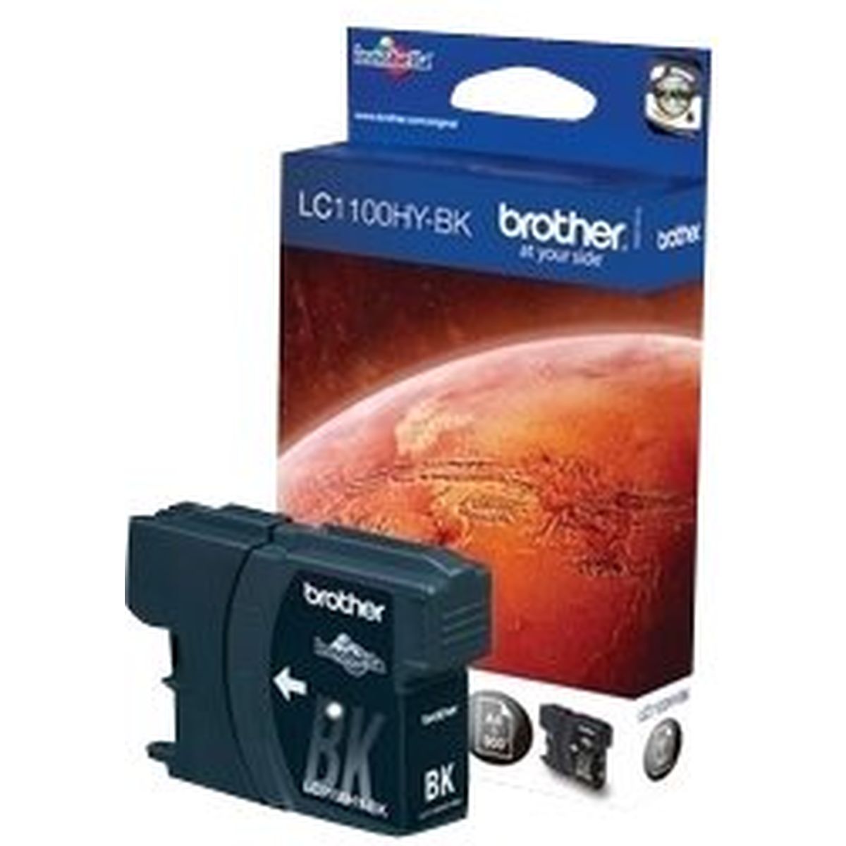 Brother LC-1100 Black HC 19ml LC1100HYBK - image 2 of 3