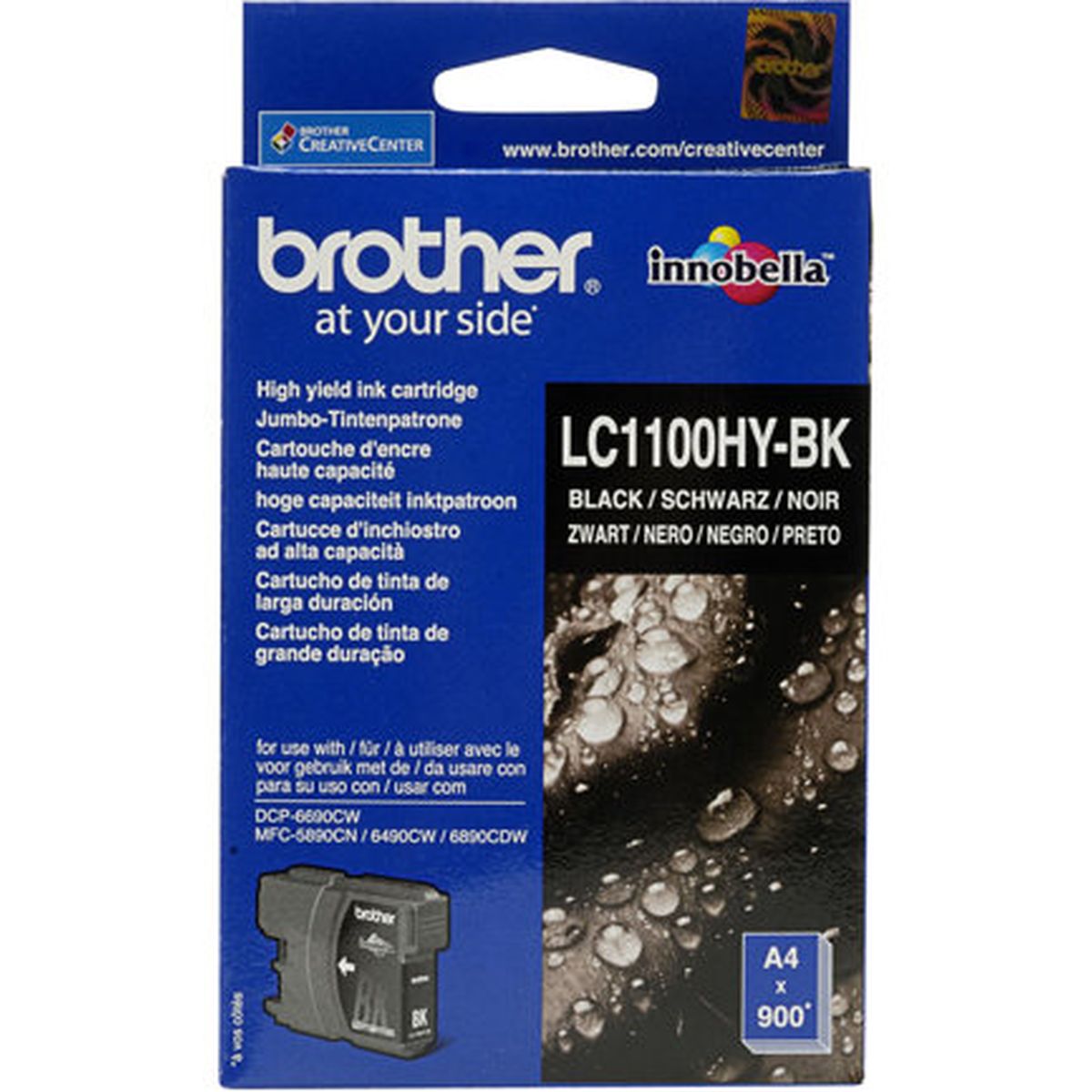 Brother LC-1100 Black HC 19ml LC1100HYBK - image 3 of 3
