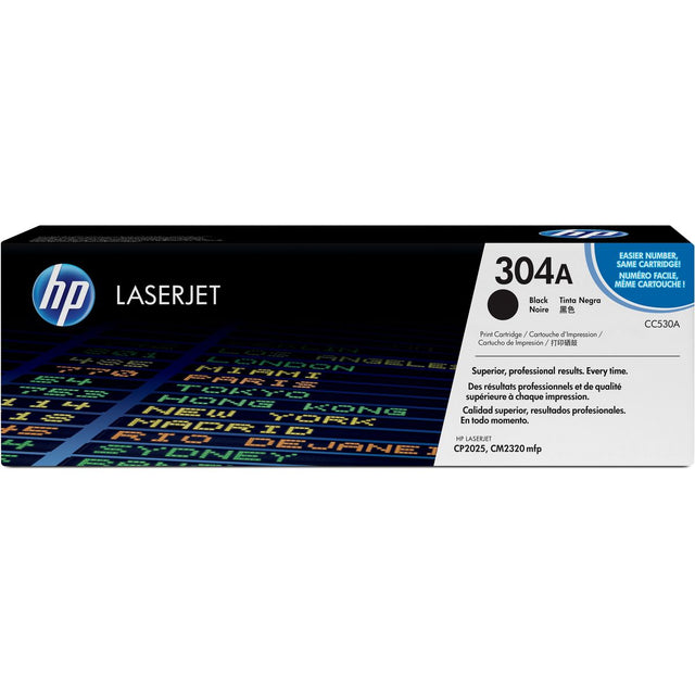 HP 304A Colour LaserJet Black SC ColorSphere CC530A