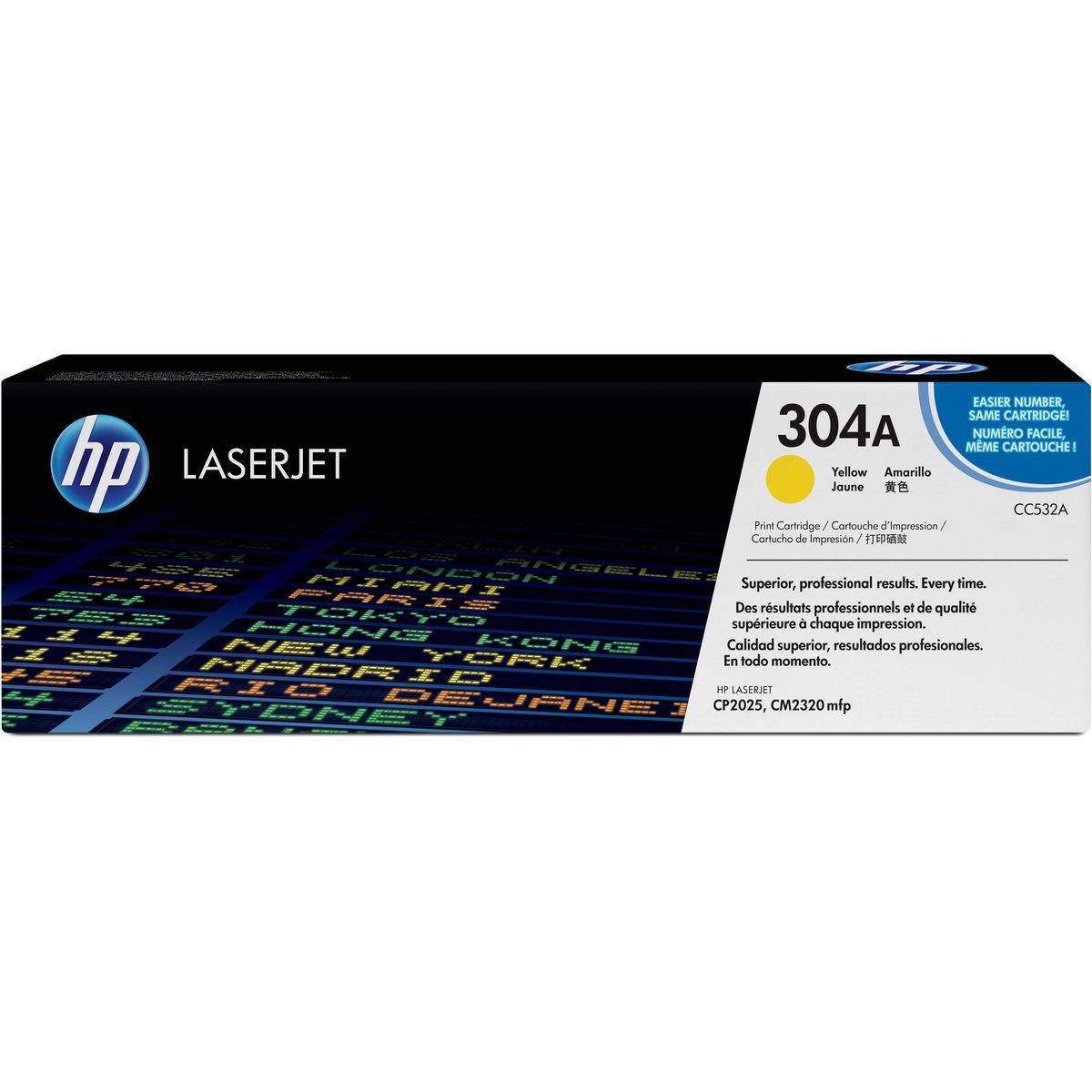 HP 304A Colour LaserJet Cartridge Yellow SC ColorSphere CC53