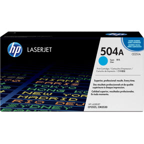 HP 504A Colour LaserJet Cyan SC ColorSphere CE251A