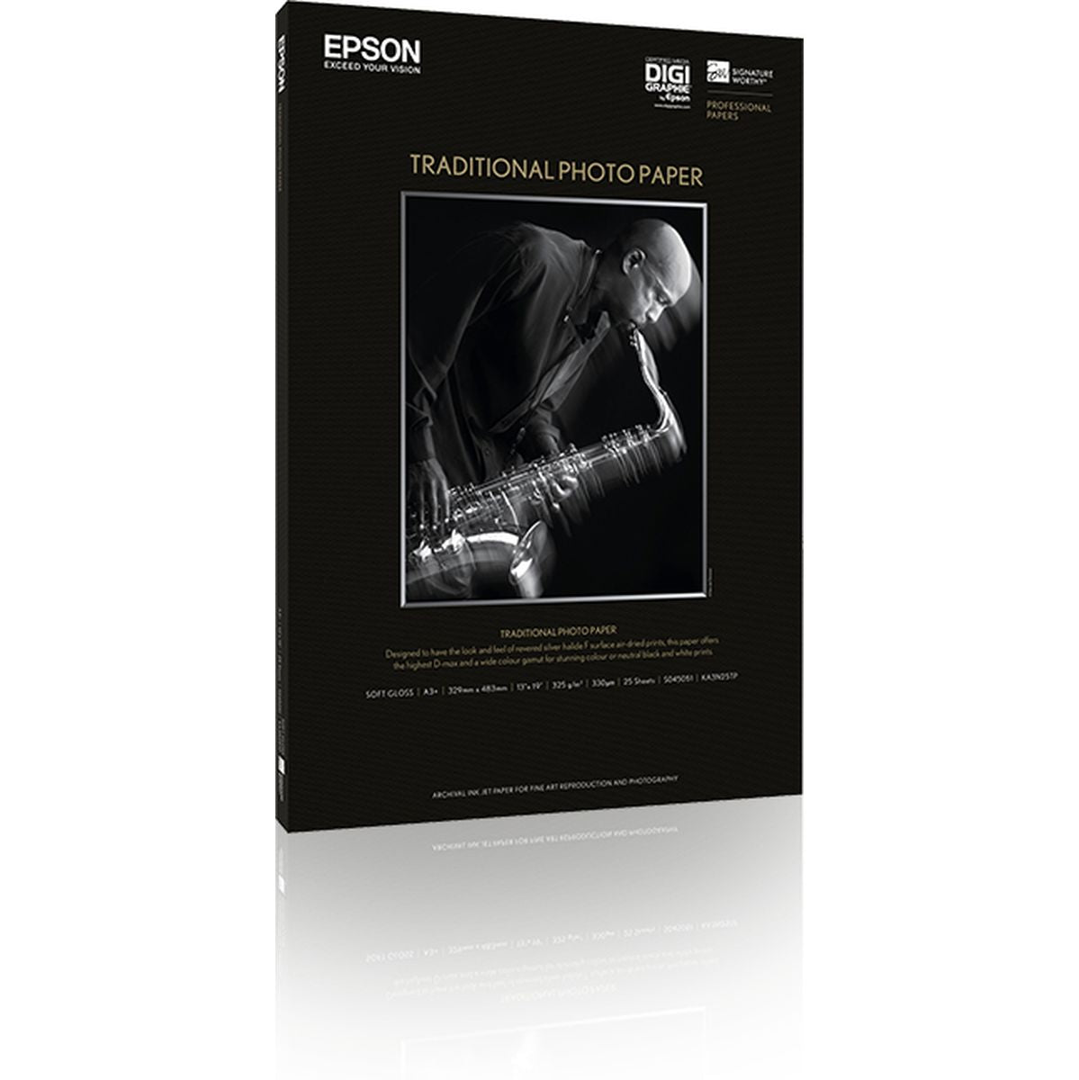 Epson Traditional Photo Paper A3+ 25 Sheets