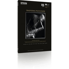 Epson Traditional Photo Paper A3+ 25 Sheets