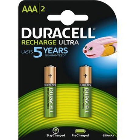 Duracell OPLB. HR03 STAYCH.AAA 2PAK 800 MAH VE=10
