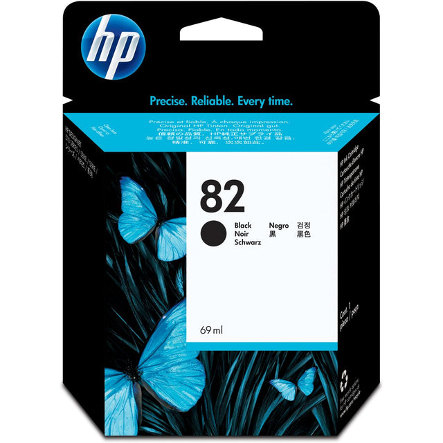 HP 82 Black HC 69ml CH565A