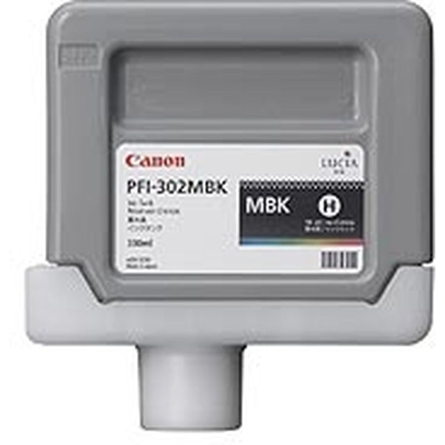 Canon PFI-302MBK Ink Cartridge Matt Black Standard Capacity 33