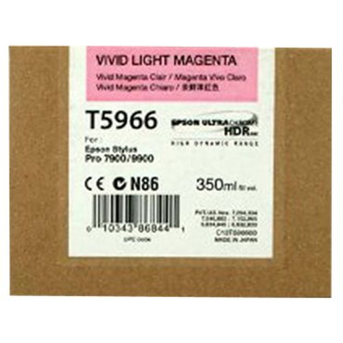 Epson T5966 Vivid Light Magenta Standard Capac