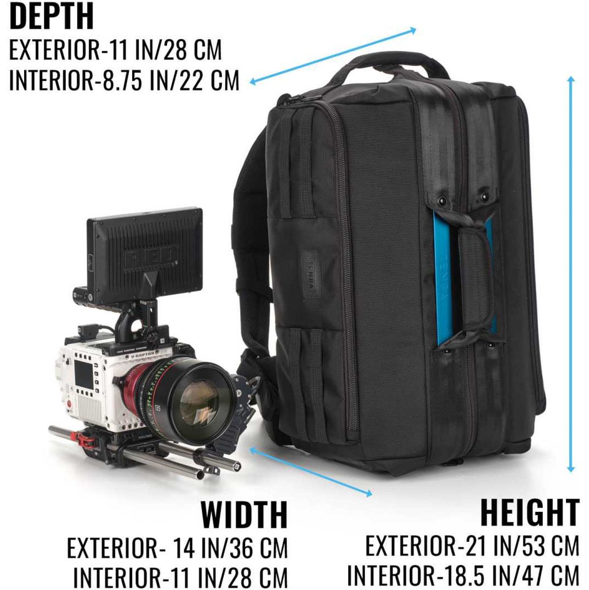 Tenba Backpack Video Cineluxe 21 (V2) (637-529) - image 5 of 5