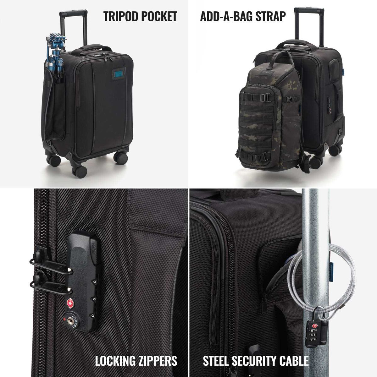 Tenba Trolley Spinner 21 inch Air Case - Roadie (638-726) - image 5 of 5