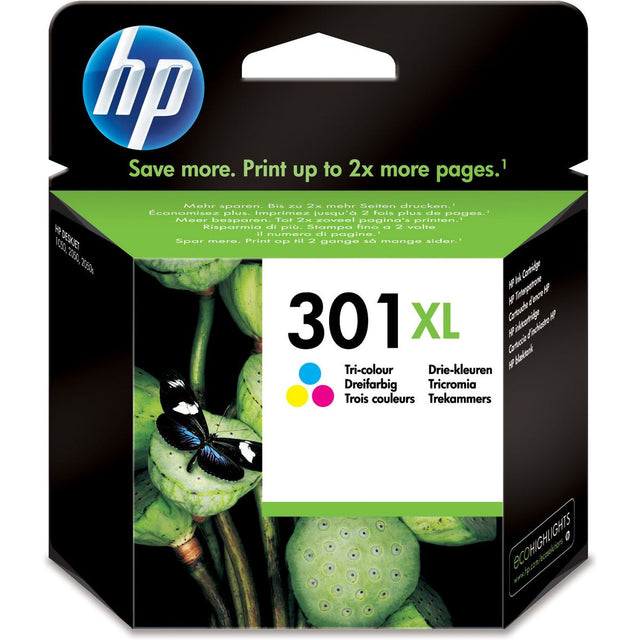 HP 301XL 3 Colour Ink Cardrige High Capacity