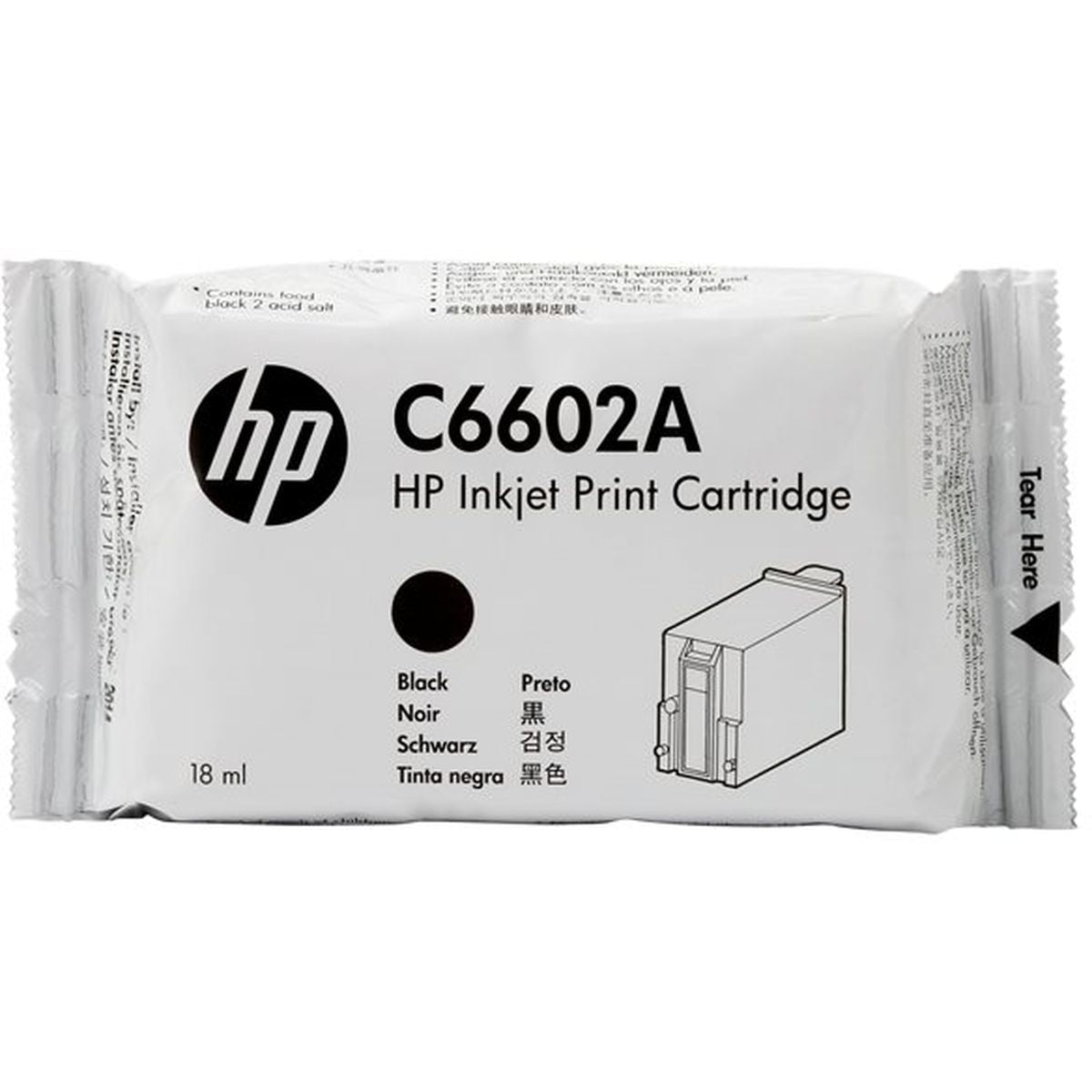 HP TIJ 1.0 Black SC C6602A - image 2 of 2