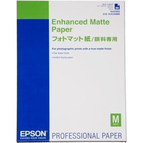 Epson S042095 Enhanced Matte Paper Helder White 192G A2 50SH