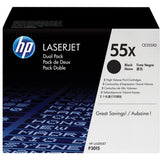 HP LaserJet CE255XD Cartridge Black HC 2-pack CE255XD - image 2 of 2