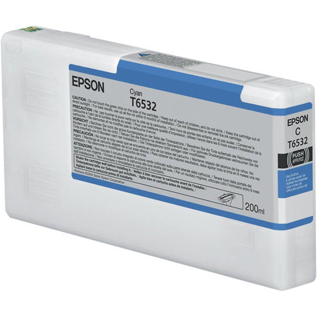 Epson T6532 Cyan Standard Capacity 200ml