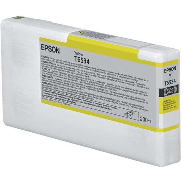 Epson T6534 Yellow Standard Capacity 200ml