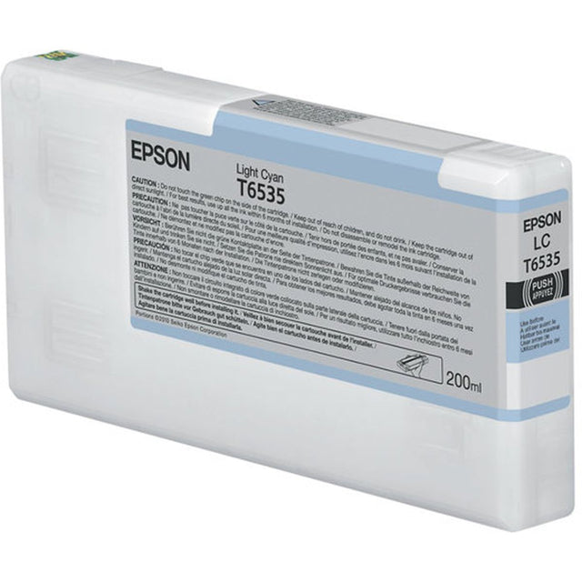 Epson T6535 Light Cyan Standard Capacity 200m