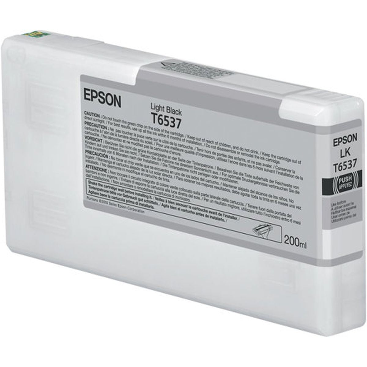 Epson T6537 Light Black Standard Capacity 200m