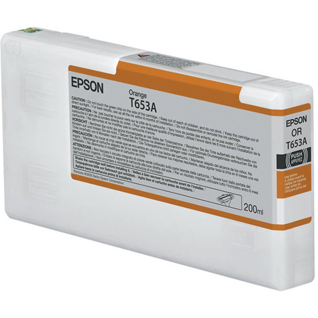 Epson T653A Orange Standard Capacity 200ml