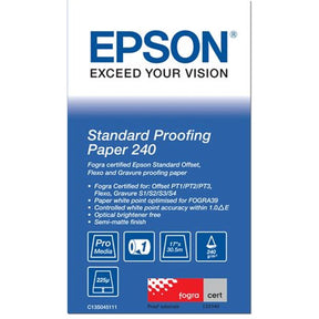 Epson S045111 Standard Proofing Paper Inktjet 240G/M2 432mm