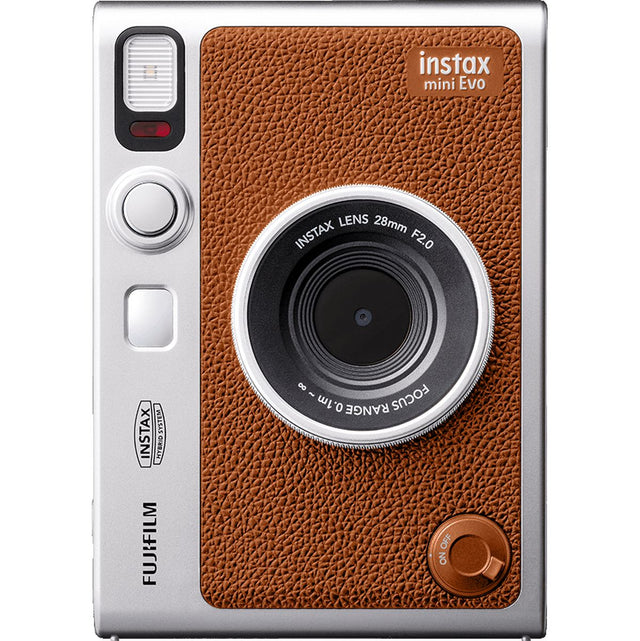 Fuji Instax Mini EVO Camera Brown