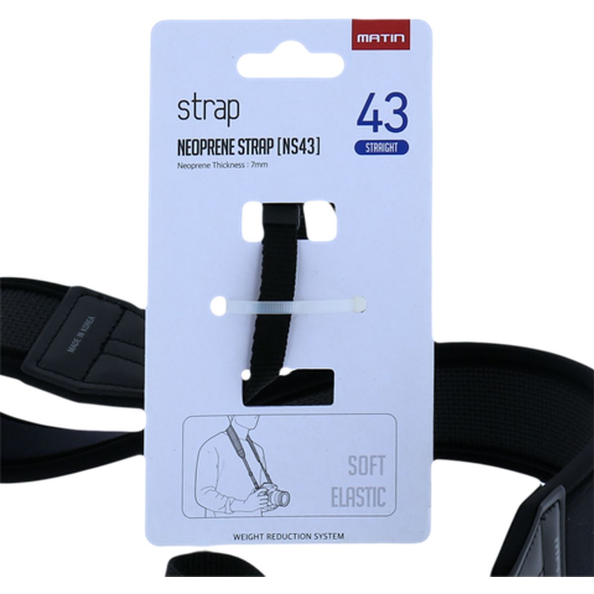 Matin Strap The Luxury Recht Neoprene 43mm M-6753H - image 5 of 5