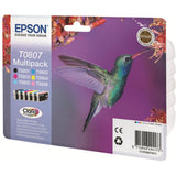 Epson T0807 Black + 5 Colour Multipack - image 2 of 3