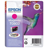 Epson T0803 Ink Cartridge Magenta Standard Capacity 7.4ml 46 - image 2 of 2