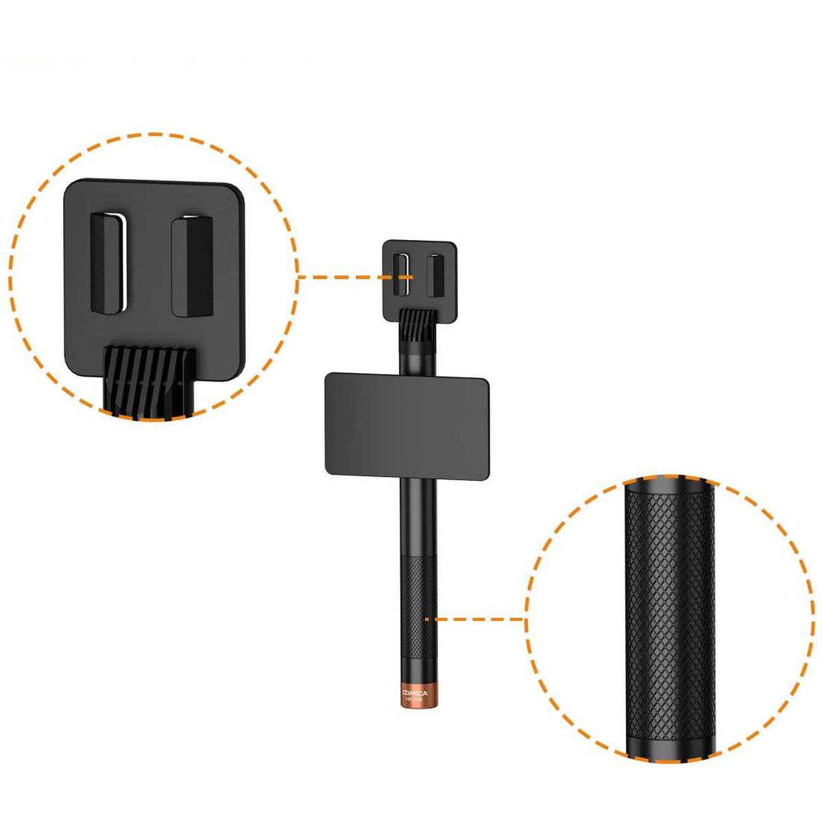 Comica Handheld Adapter Wireless Microphones w/ Windscherm HR-WM (COM-HRWM) - image 2 of 5