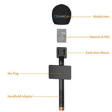 Comica Handheld Adapter Wireless Microphones w/ Windscherm HR-WM (COM-HRWM) - image 3 of 5
